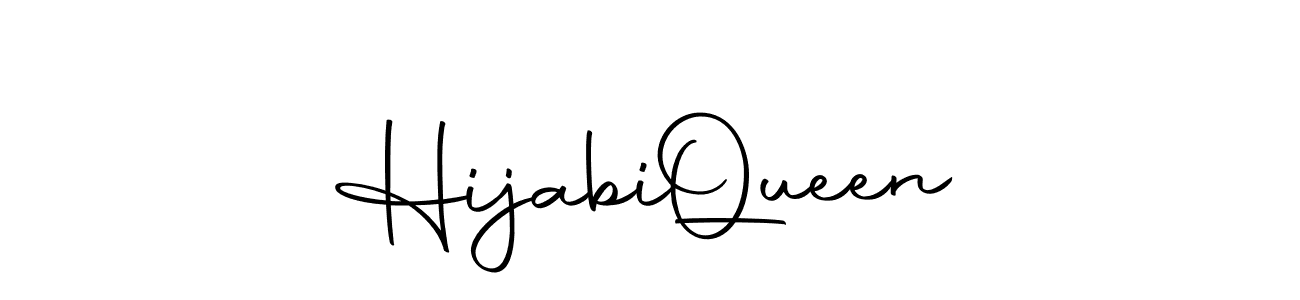 Make a beautiful signature design for name Hijabi  Queen. Use this online signature maker to create a handwritten signature for free. Hijabi  Queen signature style 10 images and pictures png