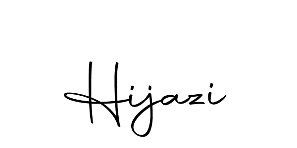 How to make Hijazi signature? Autography-DOLnW is a professional autograph style. Create handwritten signature for Hijazi name. Hijazi signature style 10 images and pictures png