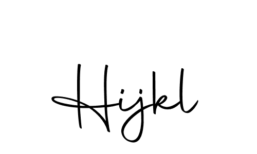 Design your own signature with our free online signature maker. With this signature software, you can create a handwritten (Autography-DOLnW) signature for name Hijkl. Hijkl signature style 10 images and pictures png