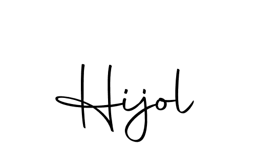 Similarly Autography-DOLnW is the best handwritten signature design. Signature creator online .You can use it as an online autograph creator for name Hijol. Hijol signature style 10 images and pictures png