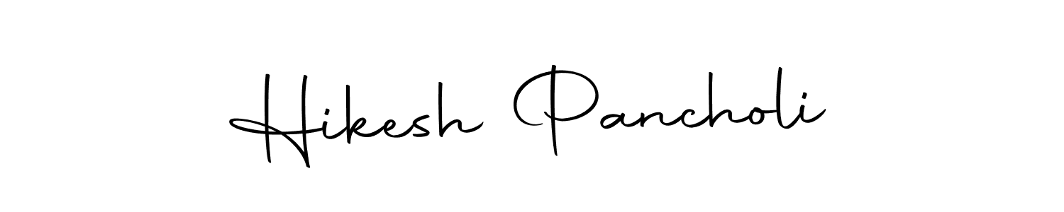 The best way (Autography-DOLnW) to make a short signature is to pick only two or three words in your name. The name Hikesh Pancholi include a total of six letters. For converting this name. Hikesh Pancholi signature style 10 images and pictures png