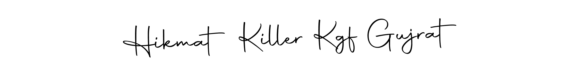 It looks lik you need a new signature style for name Hikmat Killer Kgf Gujrat. Design unique handwritten (Autography-DOLnW) signature with our free signature maker in just a few clicks. Hikmat Killer Kgf Gujrat signature style 10 images and pictures png