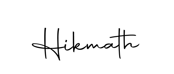 Similarly Autography-DOLnW is the best handwritten signature design. Signature creator online .You can use it as an online autograph creator for name Hikmath. Hikmath signature style 10 images and pictures png