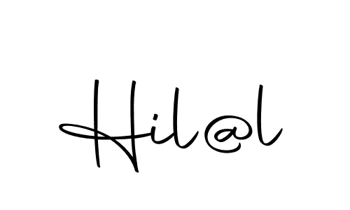 Make a beautiful signature design for name Hil@l. Use this online signature maker to create a handwritten signature for free. Hil@l signature style 10 images and pictures png