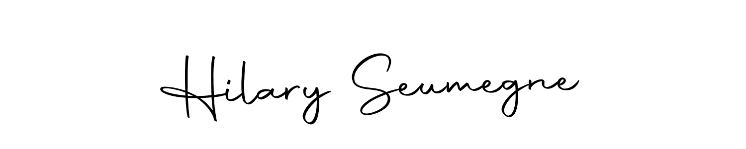 Hilary Seumegne stylish signature style. Best Handwritten Sign (Autography-DOLnW) for my name. Handwritten Signature Collection Ideas for my name Hilary Seumegne. Hilary Seumegne signature style 10 images and pictures png