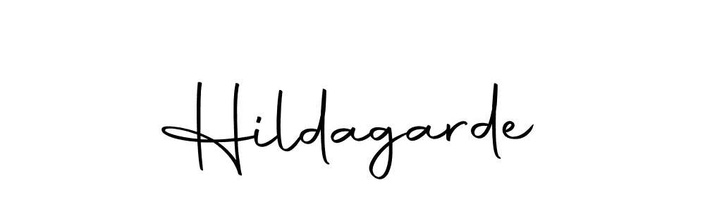 Use a signature maker to create a handwritten signature online. With this signature software, you can design (Autography-DOLnW) your own signature for name Hildagarde. Hildagarde signature style 10 images and pictures png