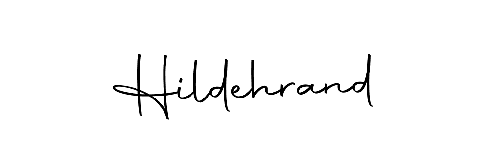 Make a beautiful signature design for name Hildehrand. With this signature (Autography-DOLnW) style, you can create a handwritten signature for free. Hildehrand signature style 10 images and pictures png