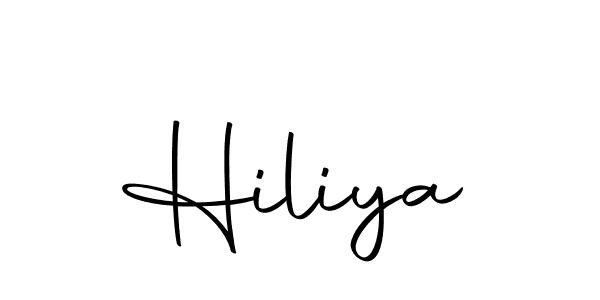 Also we have Hiliya name is the best signature style. Create professional handwritten signature collection using Autography-DOLnW autograph style. Hiliya signature style 10 images and pictures png