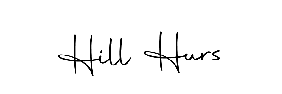 How to make Hill Hurs name signature. Use Autography-DOLnW style for creating short signs online. This is the latest handwritten sign. Hill Hurs signature style 10 images and pictures png