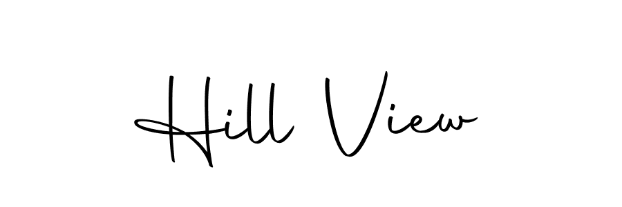 Also we have Hill View name is the best signature style. Create professional handwritten signature collection using Autography-DOLnW autograph style. Hill View signature style 10 images and pictures png