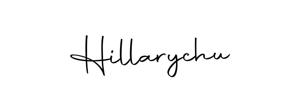 The best way (Autography-DOLnW) to make a short signature is to pick only two or three words in your name. The name Hillarychu include a total of six letters. For converting this name. Hillarychu signature style 10 images and pictures png