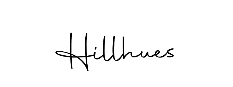 Use a signature maker to create a handwritten signature online. With this signature software, you can design (Autography-DOLnW) your own signature for name Hillhues. Hillhues signature style 10 images and pictures png