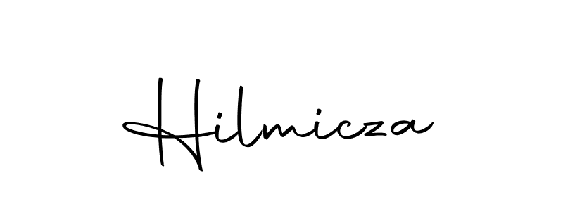 Design your own signature with our free online signature maker. With this signature software, you can create a handwritten (Autography-DOLnW) signature for name Hilmicza. Hilmicza signature style 10 images and pictures png