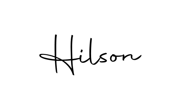 How to make Hilson name signature. Use Autography-DOLnW style for creating short signs online. This is the latest handwritten sign. Hilson signature style 10 images and pictures png