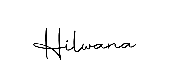 How to make Hilwana name signature. Use Autography-DOLnW style for creating short signs online. This is the latest handwritten sign. Hilwana signature style 10 images and pictures png