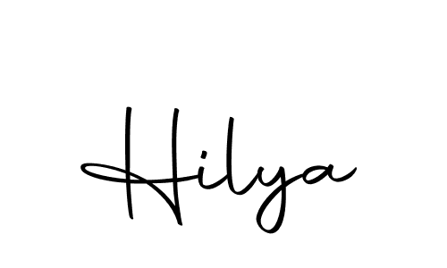Similarly Autography-DOLnW is the best handwritten signature design. Signature creator online .You can use it as an online autograph creator for name Hilya. Hilya signature style 10 images and pictures png