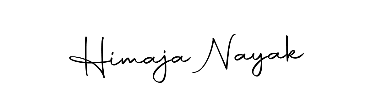 Create a beautiful signature design for name Himaja Nayak. With this signature (Autography-DOLnW) fonts, you can make a handwritten signature for free. Himaja Nayak signature style 10 images and pictures png