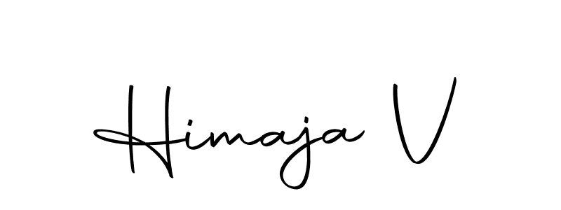 You should practise on your own different ways (Autography-DOLnW) to write your name (Himaja V) in signature. don't let someone else do it for you. Himaja V signature style 10 images and pictures png