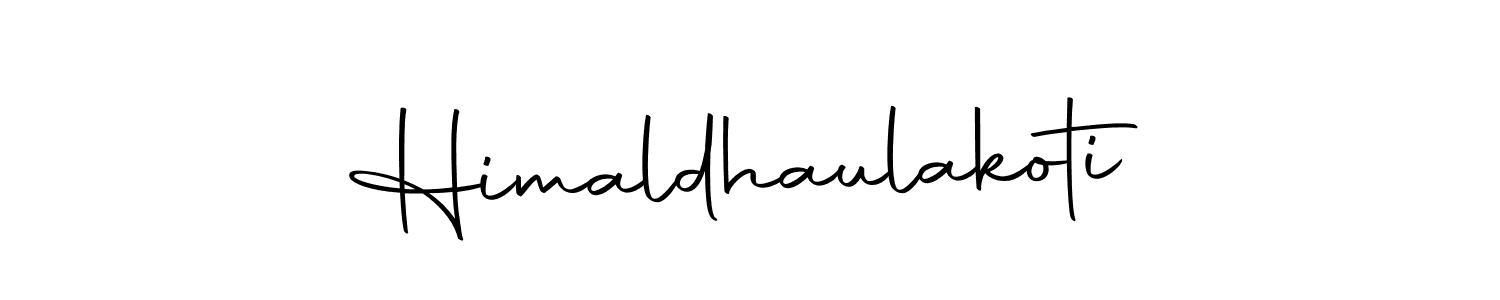 The best way (Autography-DOLnW) to make a short signature is to pick only two or three words in your name. The name Himaldhaulakoti include a total of six letters. For converting this name. Himaldhaulakoti signature style 10 images and pictures png