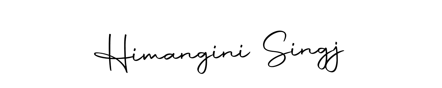 Make a beautiful signature design for name Himangini Singj. With this signature (Autography-DOLnW) style, you can create a handwritten signature for free. Himangini Singj signature style 10 images and pictures png