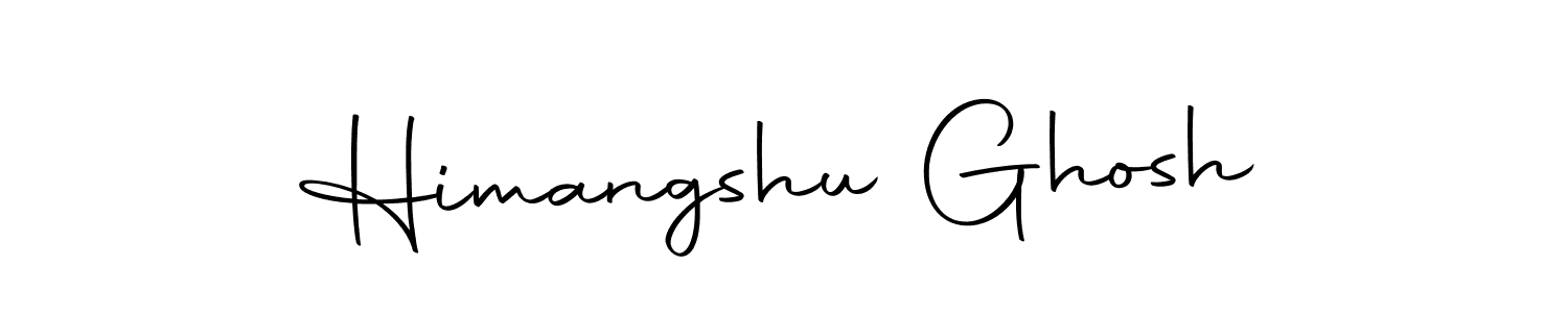 Create a beautiful signature design for name Himangshu Ghosh. With this signature (Autography-DOLnW) fonts, you can make a handwritten signature for free. Himangshu Ghosh signature style 10 images and pictures png