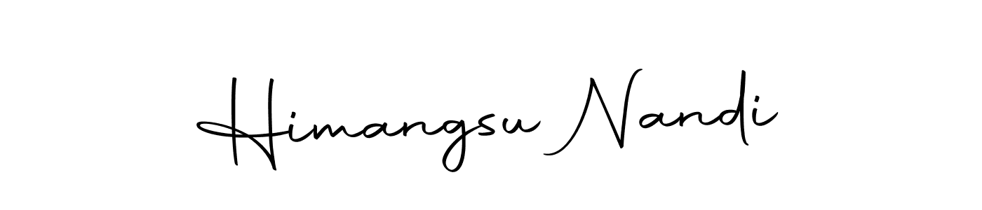 How to make Himangsu Nandi name signature. Use Autography-DOLnW style for creating short signs online. This is the latest handwritten sign. Himangsu Nandi signature style 10 images and pictures png