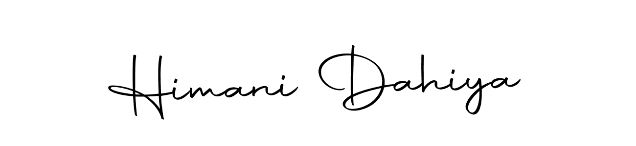 Make a beautiful signature design for name Himani Dahiya. With this signature (Autography-DOLnW) style, you can create a handwritten signature for free. Himani Dahiya signature style 10 images and pictures png
