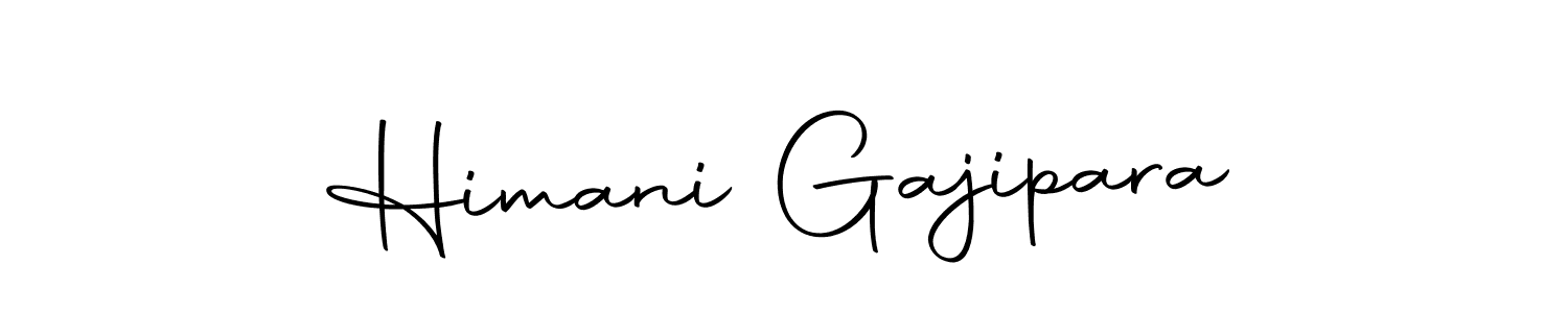 Also we have Himani Gajipara name is the best signature style. Create professional handwritten signature collection using Autography-DOLnW autograph style. Himani Gajipara signature style 10 images and pictures png