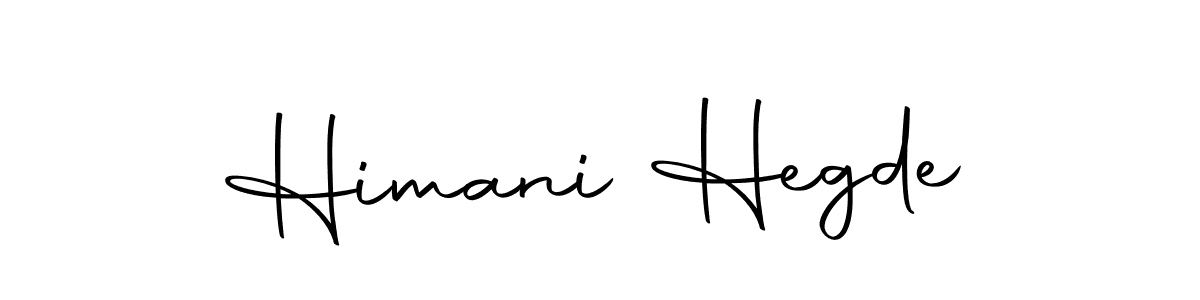 Make a beautiful signature design for name Himani Hegde. With this signature (Autography-DOLnW) style, you can create a handwritten signature for free. Himani Hegde signature style 10 images and pictures png