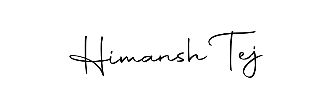 Design your own signature with our free online signature maker. With this signature software, you can create a handwritten (Autography-DOLnW) signature for name Himansh Tej. Himansh Tej signature style 10 images and pictures png