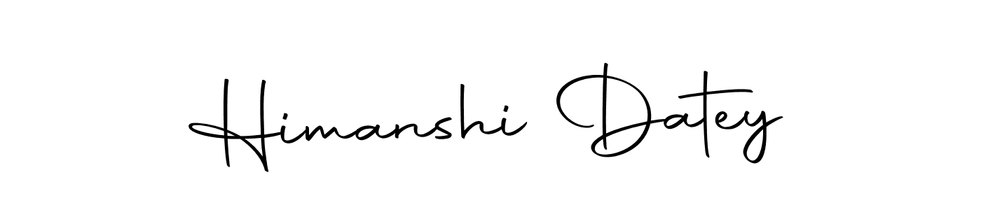 Himanshi Datey stylish signature style. Best Handwritten Sign (Autography-DOLnW) for my name. Handwritten Signature Collection Ideas for my name Himanshi Datey. Himanshi Datey signature style 10 images and pictures png