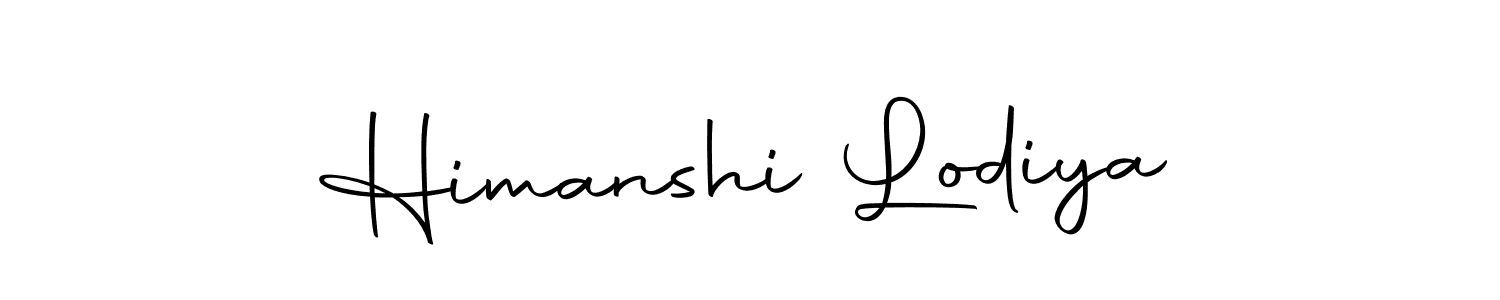 You can use this online signature creator to create a handwritten signature for the name Himanshi Lodiya. This is the best online autograph maker. Himanshi Lodiya signature style 10 images and pictures png