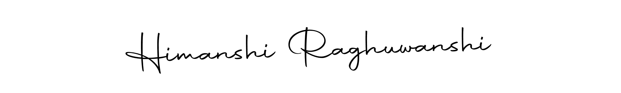 Himanshi Raghuwanshi stylish signature style. Best Handwritten Sign (Autography-DOLnW) for my name. Handwritten Signature Collection Ideas for my name Himanshi Raghuwanshi. Himanshi Raghuwanshi signature style 10 images and pictures png
