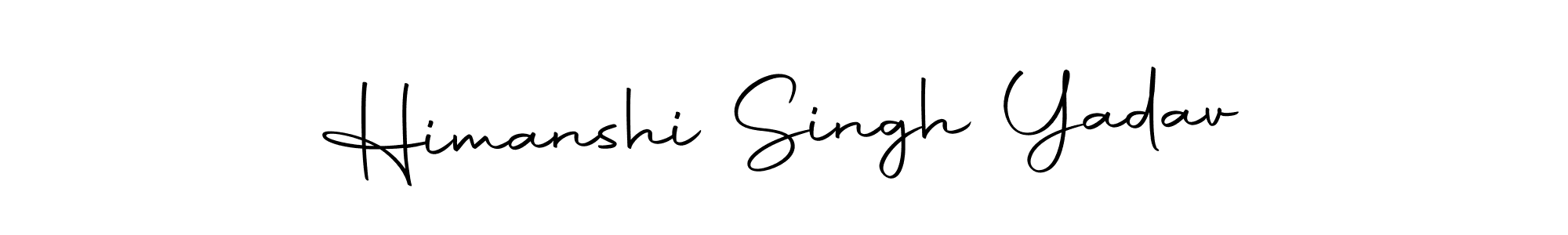 Also You can easily find your signature by using the search form. We will create Himanshi Singh Yadav name handwritten signature images for you free of cost using Autography-DOLnW sign style. Himanshi Singh Yadav signature style 10 images and pictures png