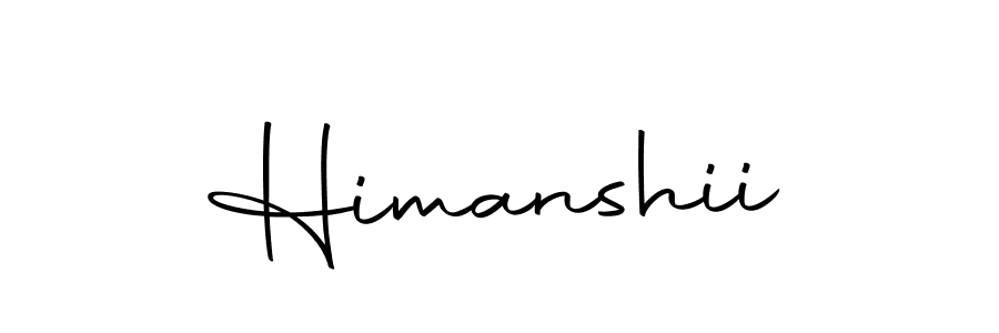Make a beautiful signature design for name Himanshii. Use this online signature maker to create a handwritten signature for free. Himanshii signature style 10 images and pictures png