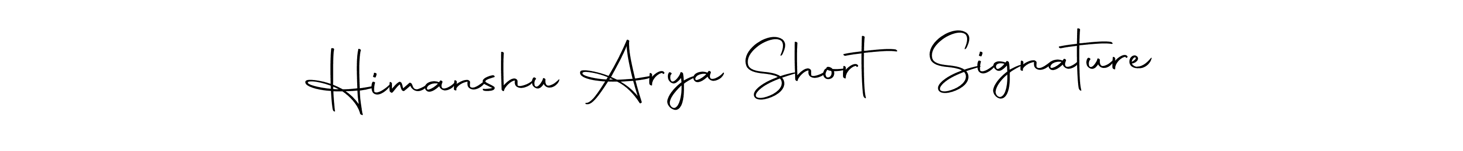 Make a short Himanshu Arya Short Signature signature style. Manage your documents anywhere anytime using Autography-DOLnW. Create and add eSignatures, submit forms, share and send files easily. Himanshu Arya Short Signature signature style 10 images and pictures png