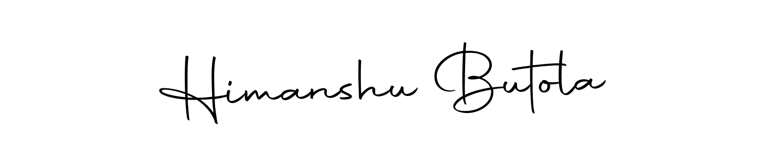 How to make Himanshu Butola signature? Autography-DOLnW is a professional autograph style. Create handwritten signature for Himanshu Butola name. Himanshu Butola signature style 10 images and pictures png