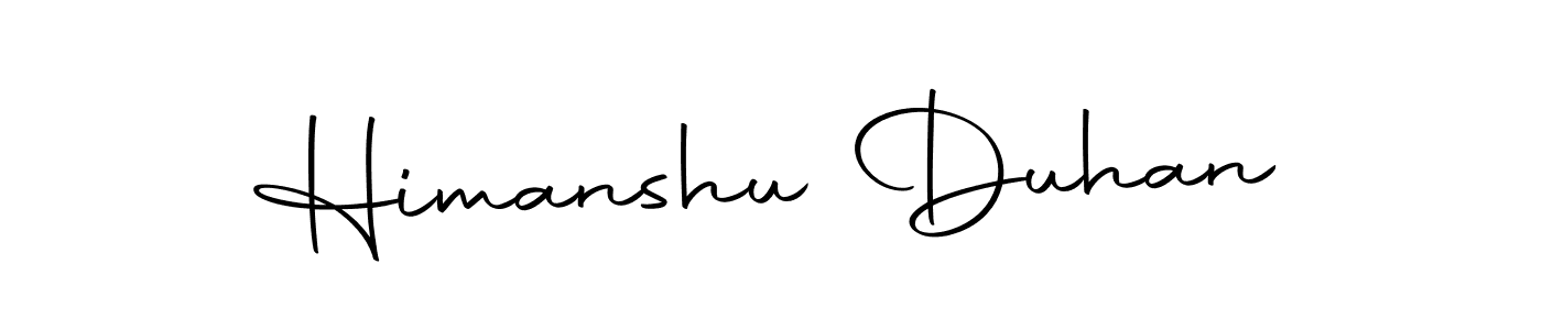 Himanshu Duhan stylish signature style. Best Handwritten Sign (Autography-DOLnW) for my name. Handwritten Signature Collection Ideas for my name Himanshu Duhan. Himanshu Duhan signature style 10 images and pictures png