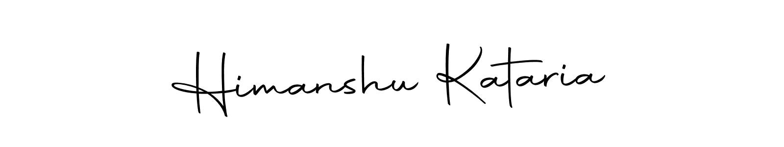 Use a signature maker to create a handwritten signature online. With this signature software, you can design (Autography-DOLnW) your own signature for name Himanshu Kataria. Himanshu Kataria signature style 10 images and pictures png
