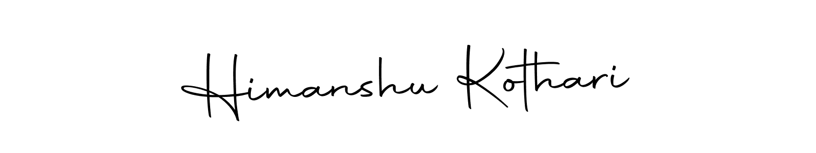 Use a signature maker to create a handwritten signature online. With this signature software, you can design (Autography-DOLnW) your own signature for name Himanshu Kothari. Himanshu Kothari signature style 10 images and pictures png