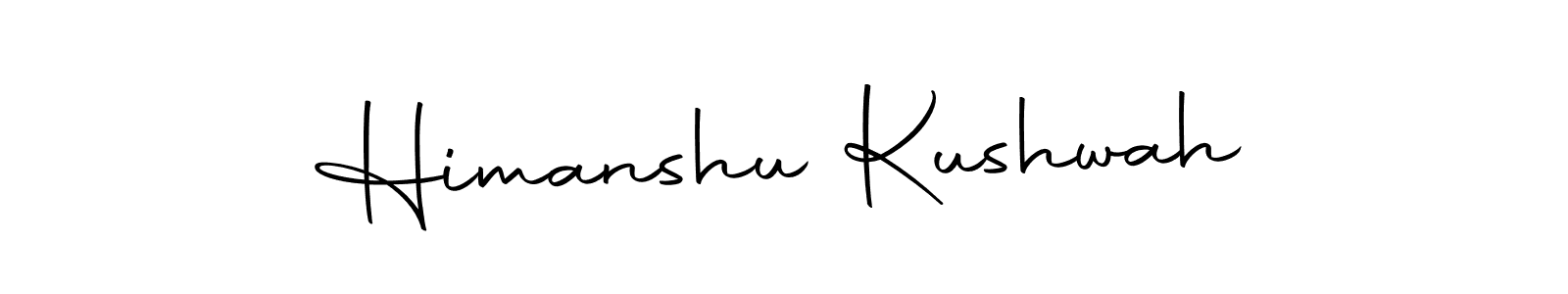 Create a beautiful signature design for name Himanshu Kushwah. With this signature (Autography-DOLnW) fonts, you can make a handwritten signature for free. Himanshu Kushwah signature style 10 images and pictures png