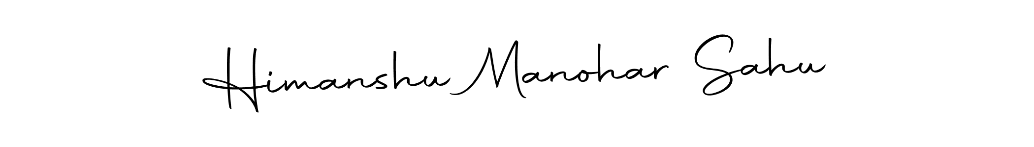 How to make Himanshu Manohar Sahu signature? Autography-DOLnW is a professional autograph style. Create handwritten signature for Himanshu Manohar Sahu name. Himanshu Manohar Sahu signature style 10 images and pictures png