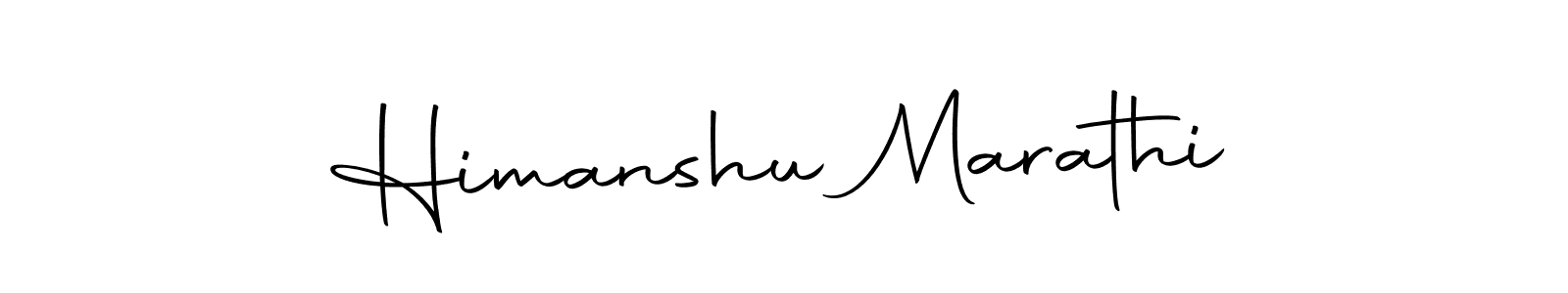 Make a beautiful signature design for name Himanshu Marathi. Use this online signature maker to create a handwritten signature for free. Himanshu Marathi signature style 10 images and pictures png