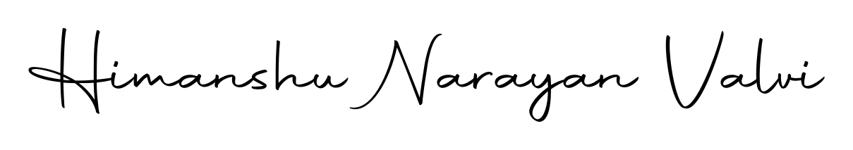 Himanshu Narayan Valvi stylish signature style. Best Handwritten Sign (Autography-DOLnW) for my name. Handwritten Signature Collection Ideas for my name Himanshu Narayan Valvi. Himanshu Narayan Valvi signature style 10 images and pictures png
