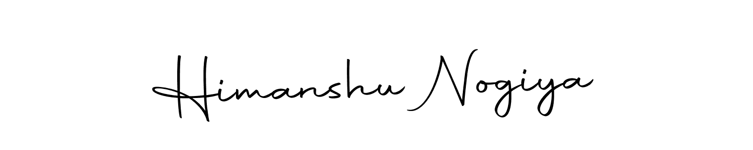 Create a beautiful signature design for name Himanshu Nogiya. With this signature (Autography-DOLnW) fonts, you can make a handwritten signature for free. Himanshu Nogiya signature style 10 images and pictures png
