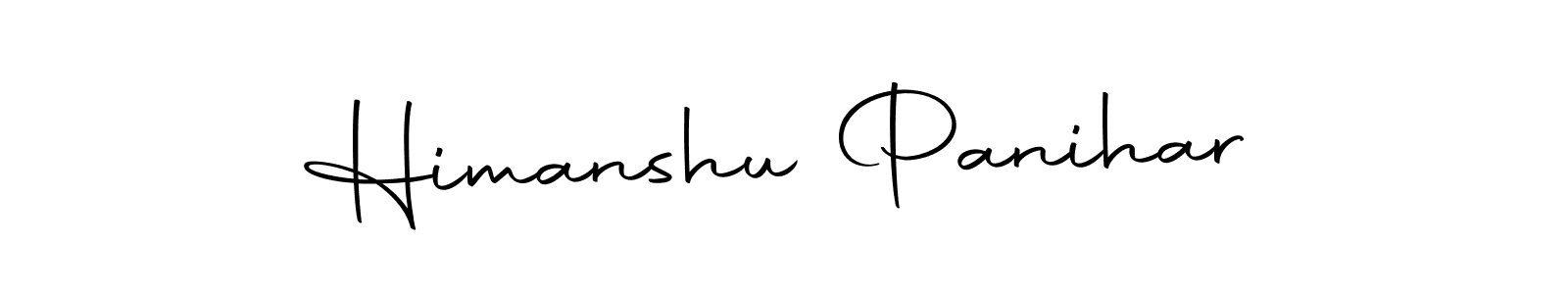 Design your own signature with our free online signature maker. With this signature software, you can create a handwritten (Autography-DOLnW) signature for name Himanshu Panihar. Himanshu Panihar signature style 10 images and pictures png