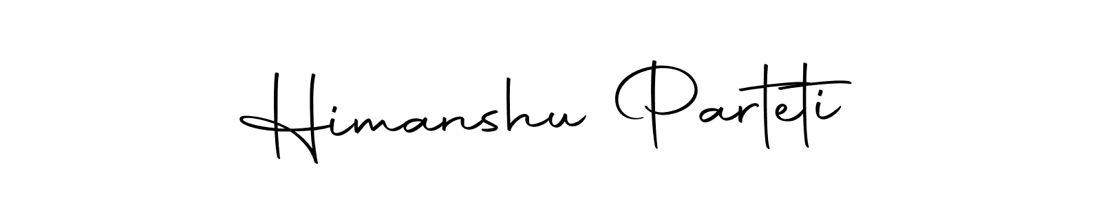 Use a signature maker to create a handwritten signature online. With this signature software, you can design (Autography-DOLnW) your own signature for name Himanshu Parteti. Himanshu Parteti signature style 10 images and pictures png