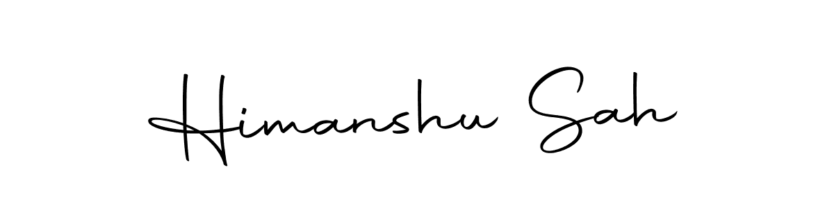 if you are searching for the best signature style for your name Himanshu Sah. so please give up your signature search. here we have designed multiple signature styles  using Autography-DOLnW. Himanshu Sah signature style 10 images and pictures png