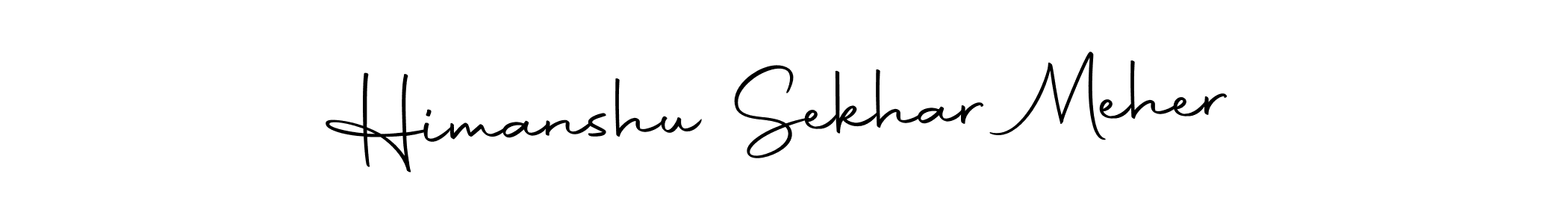 Also we have Himanshu Sekhar Meher name is the best signature style. Create professional handwritten signature collection using Autography-DOLnW autograph style. Himanshu Sekhar Meher signature style 10 images and pictures png