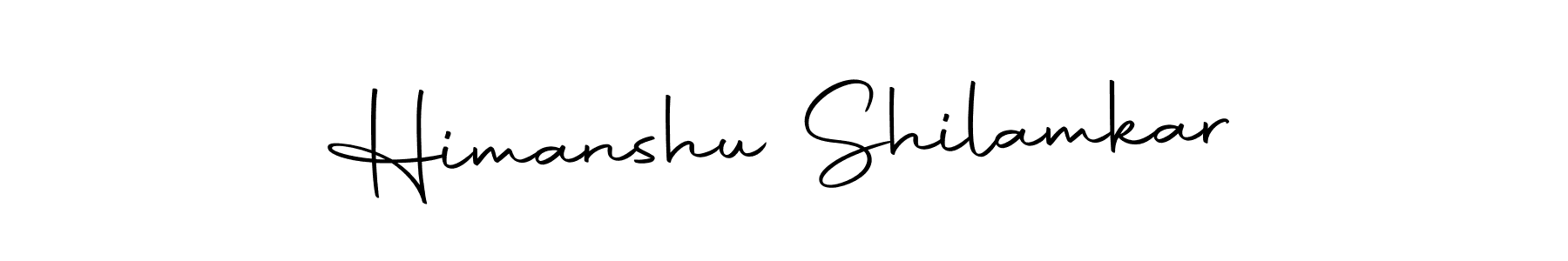 How to make Himanshu Shilamkar signature? Autography-DOLnW is a professional autograph style. Create handwritten signature for Himanshu Shilamkar name. Himanshu Shilamkar signature style 10 images and pictures png